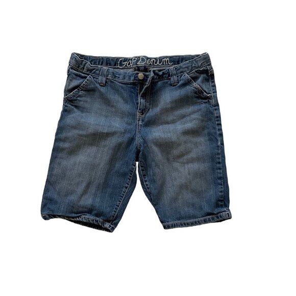 GAP DENIM Bermuda‎  shorts Girls 16 plus - Picture 1 of 4